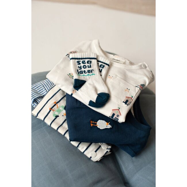 Feetje - Sokken Offwhite - Seaside Happiness