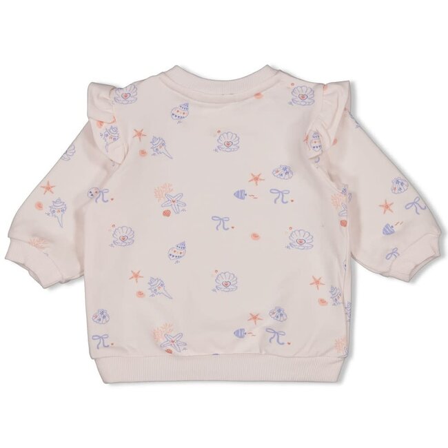 Feetje - Sweater AOP Relaxed Fit Lichtroze - Sea La Vie
