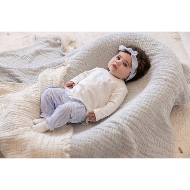 Feetje - Broek Crinkle Streep Lavendel - Sea La Vie