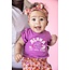 Feetje - T-shirt Paars - Love Peace Aloha