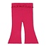Feetje - Flare Broek Rib Fuchsia - Love Peace Aloha