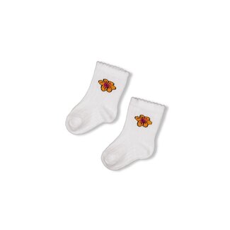 Feetje Feetje - Sokken Wit - Love Peace Aloha