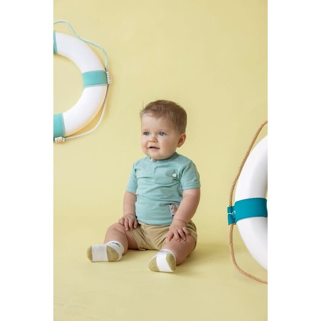 Feetje - T-shirt Aqua - Lazy Days