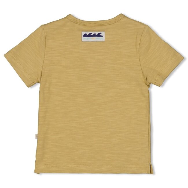 Feetje - T-shirt Okergeel - Lazy Days