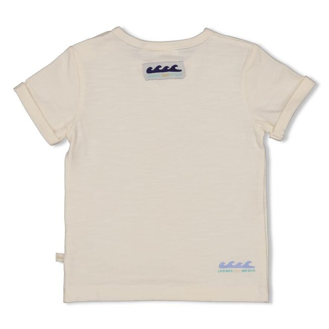 Feetje - T-shirt Offwhite - Lazy Days