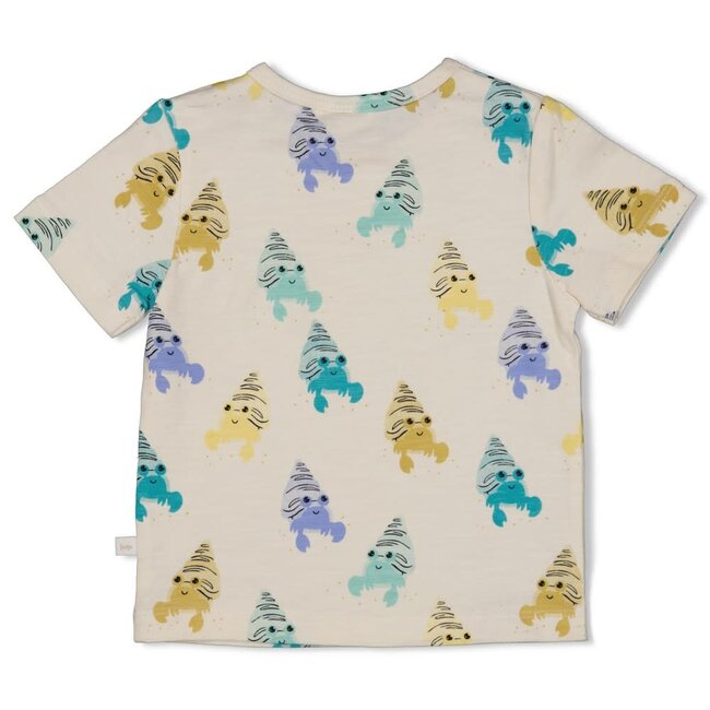 Feetje - T-shirt AOP Offwhite - Lazy Days