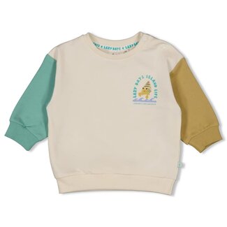 Feetje Feetje - Sweater Relaxed Fit Offwhite - Lazy Days