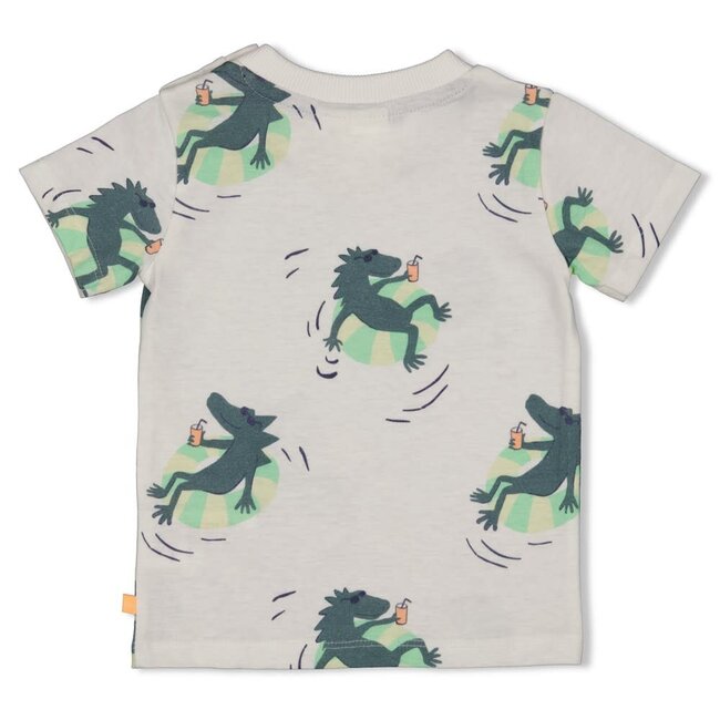 Feetje - T-shirt AOP Wit - Lagoon Legends