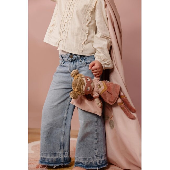 Little Dutch - Knuffelpop Super Hero Rosa 35 cm