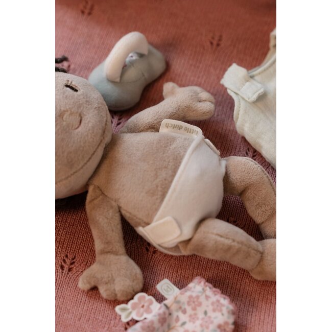Little Dutch - Babypop in Mandje Evi 30 cm