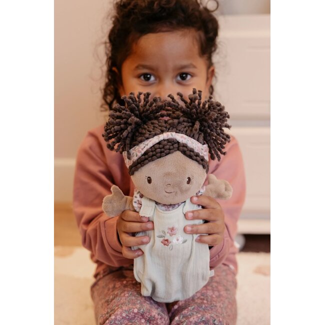 Little Dutch - Babypop in Mandje Evi 30 cm