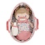 Little Dutch - Little Dutch - Babypop in Mandje Rosa 30 cm