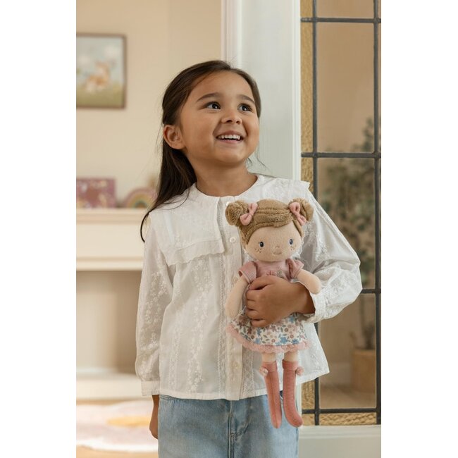 Little Dutch - Knuffelpop Rosa 35 cm