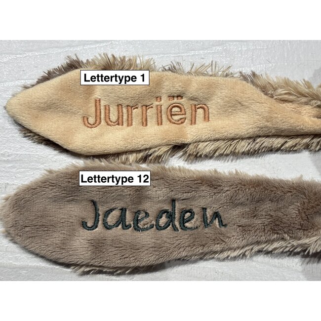 Little Dutch - Badcape Geborduurd - Forrest Blue