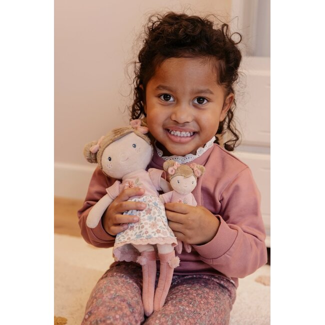 Little Dutch - Knuffelpop Rosa 10 cm