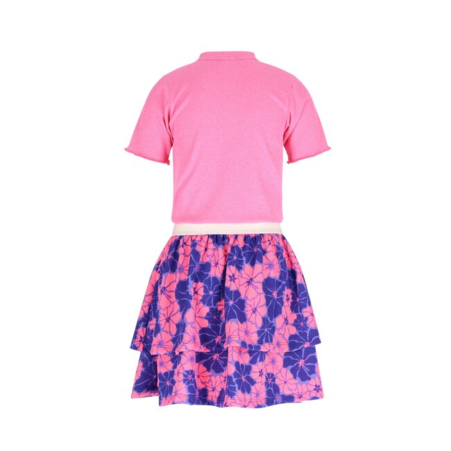 B.Nosy - Dress Dori - Fluor Pink