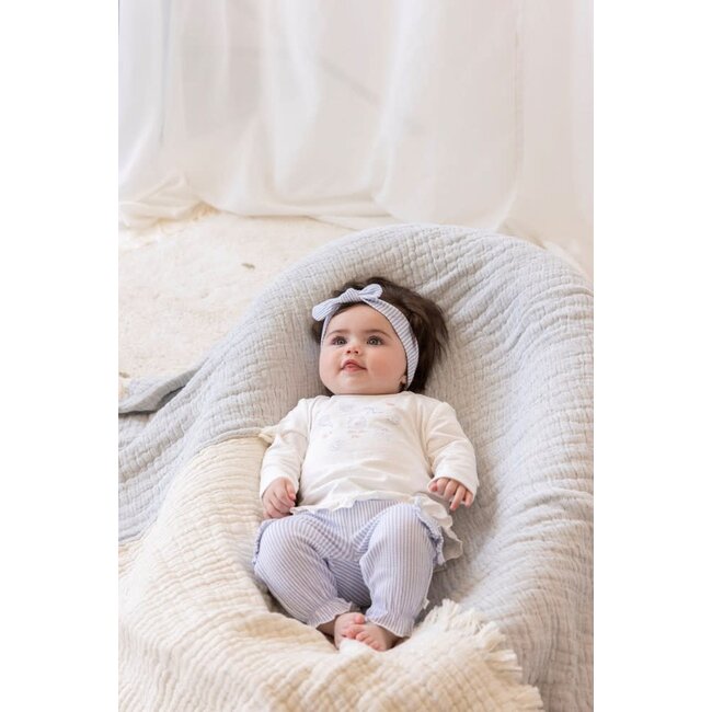 Feetje - Broek Crinkle Streep Lavendel - Sea La Vie