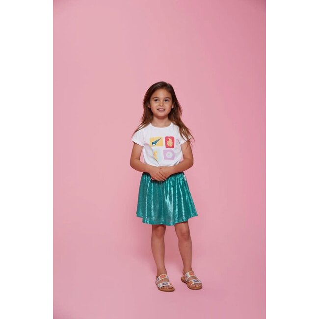 Jubel - T-shirt Wit - Lazy Lagoon