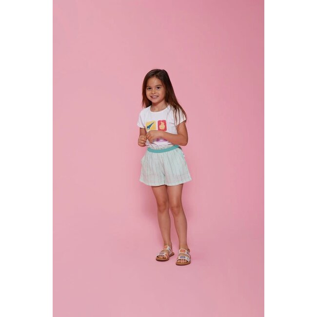 Jubel - T-shirt Wit - Lazy Lagoon