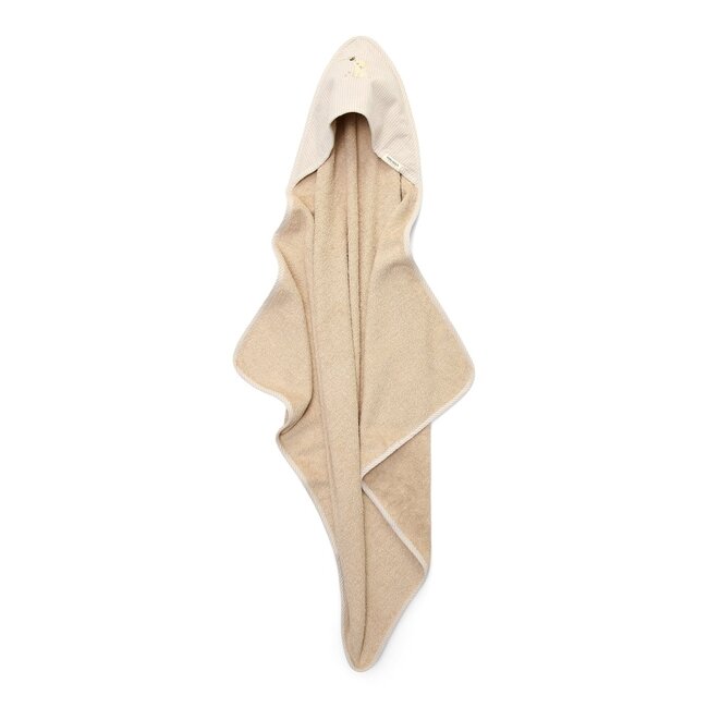 Little Dutch - Badcape Beige Baby Bunny - Newborn Naturals