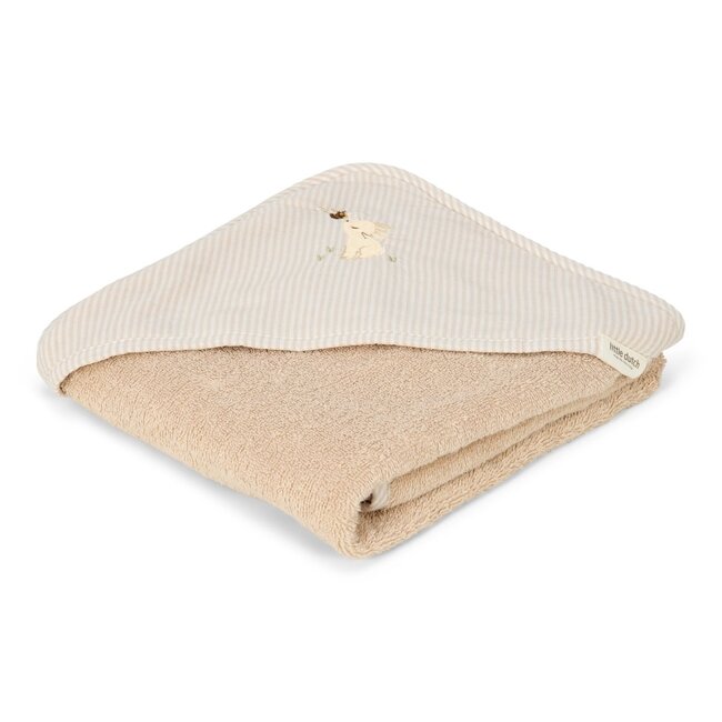 Little Dutch - Badcape Beige Baby Bunny - Newborn Naturals