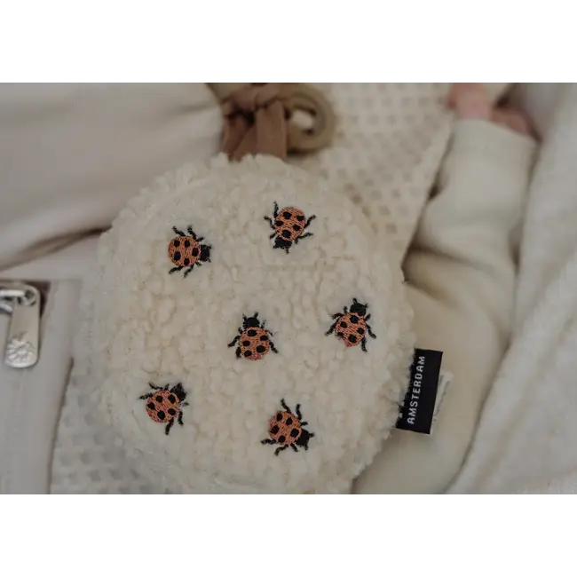 Flow Amsterdam - Hartslagknuffel On The Go Ted - Beige