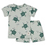 Feetje - Baby Shortama Zomer Pyjama Timmy Turtle - Mint - Premium Summerwear