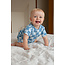 Feetje - Baby Shortama Zomer Pyjama Chase Check - Blauw - Premium Summerwear