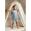 Feetje - Shortama Zomer Pyjama Chase Check - Blauw - Premium Summerwear