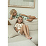 Feetje - Shortama Zomer Pyjama Cosy Crumbs - Offwhite - Premium Summerwear