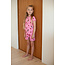 Feetje - Shortama Zomer Pyjama Lily Ladybug - Roze - Premium Summerwear