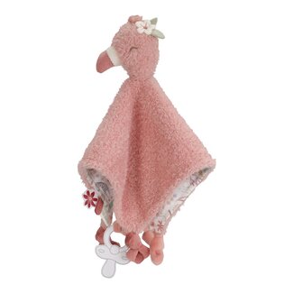 Little Dutch Little Dutch - Knuffeldoekje Flamingo - Safari Friends