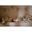 Little Dutch - Swaddle Doek Hydrofiel - Pure Soft Beige Stripe
