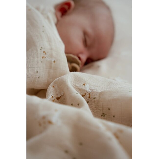 Little Dutch - Swaddle Doek Hydrofiel - Little Goose