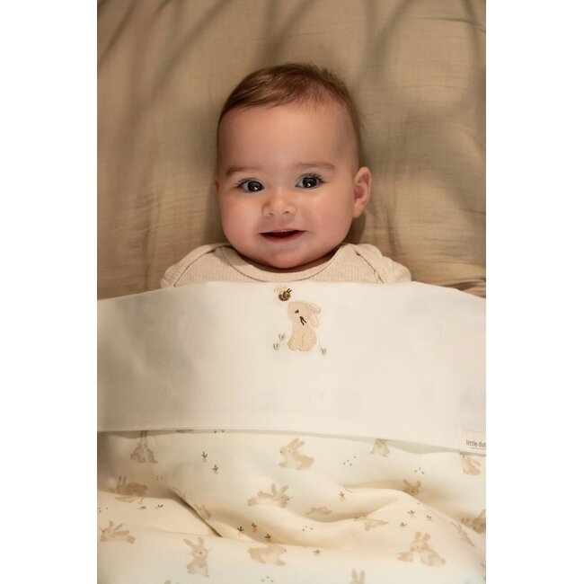 Little Dutch - Ledikantlaken Geborduurd - Baby Bunny