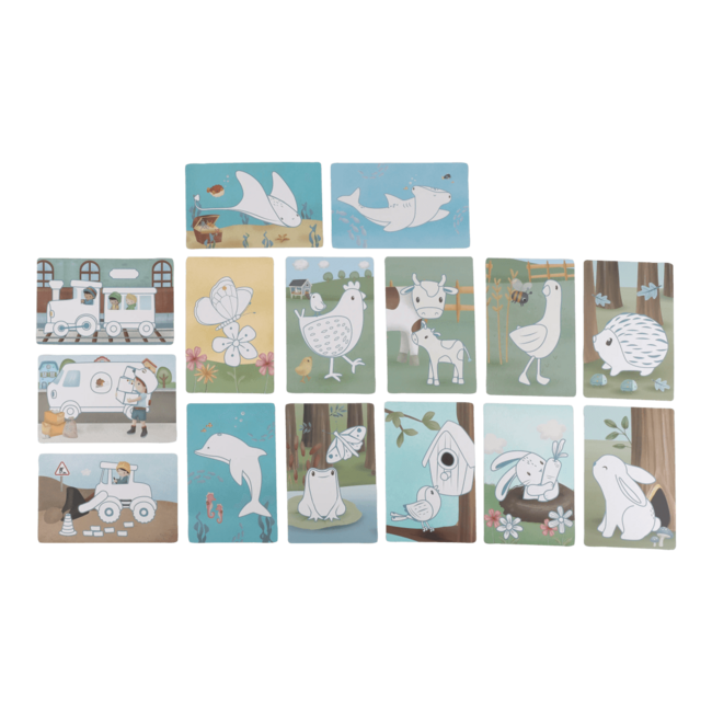 Little Dutch - Tekentablet Blauw