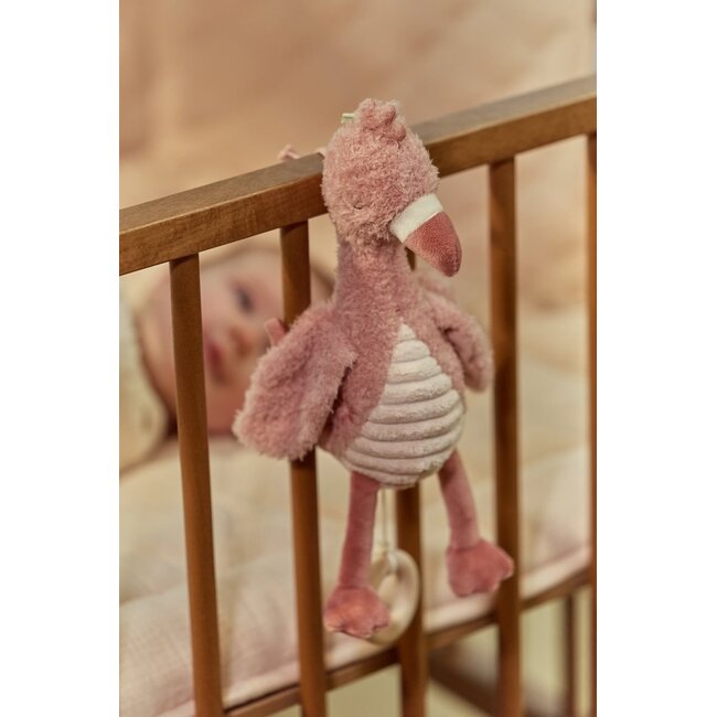 Little Dutch - Muziekdoosje Flamingo - Safari Friends