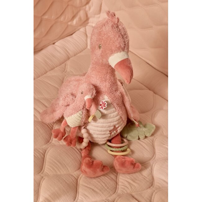 Little Dutch - Activiteitenknuffel Flamingo - Safari Friends