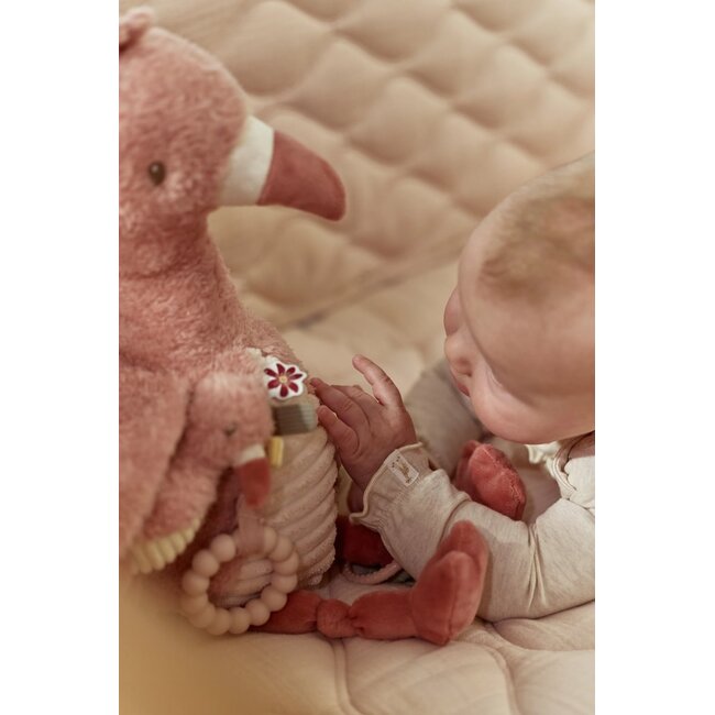 Little Dutch - Activiteitenknuffel Flamingo - Safari Friends