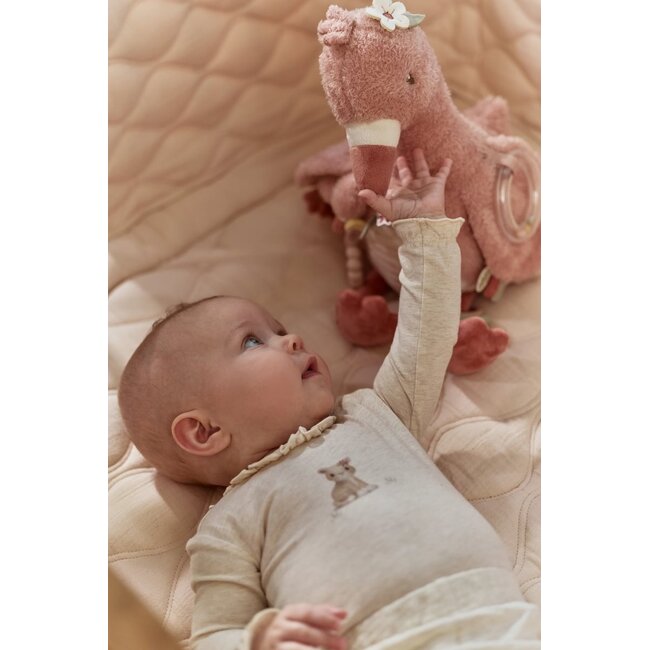 Little Dutch - Activiteitenknuffel Flamingo - Safari Friends