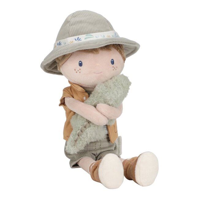 Little Dutch - Knuffelpop Ranger Jim 35 CM