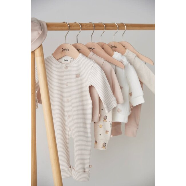 Feetje - Longsleeve Offwhite Melange - Honey Bear