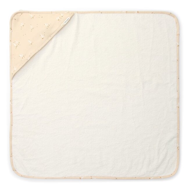Little Dutch - Badcape Beige Little Goose - Newborn Naturals
