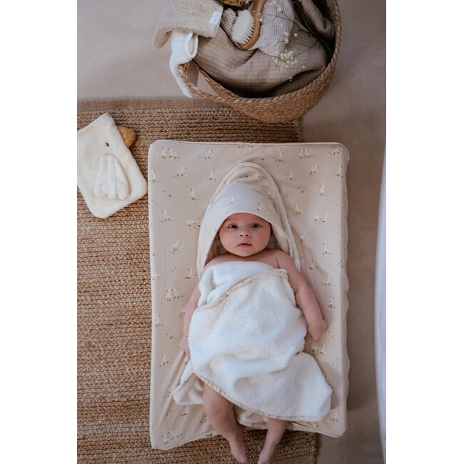 Little Dutch - Badcape Beige Little Goose - Newborn Naturals