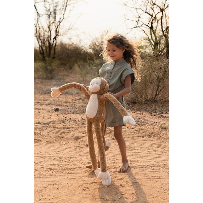 Little Dutch - Knuffel Aap XL - Safari Friends