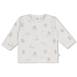 Feetje Feetje - Longsleeve AOP Offwhite - The Cuddle Company