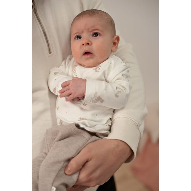 Feetje - Longsleeve AOP Offwhite - The Cuddle Company