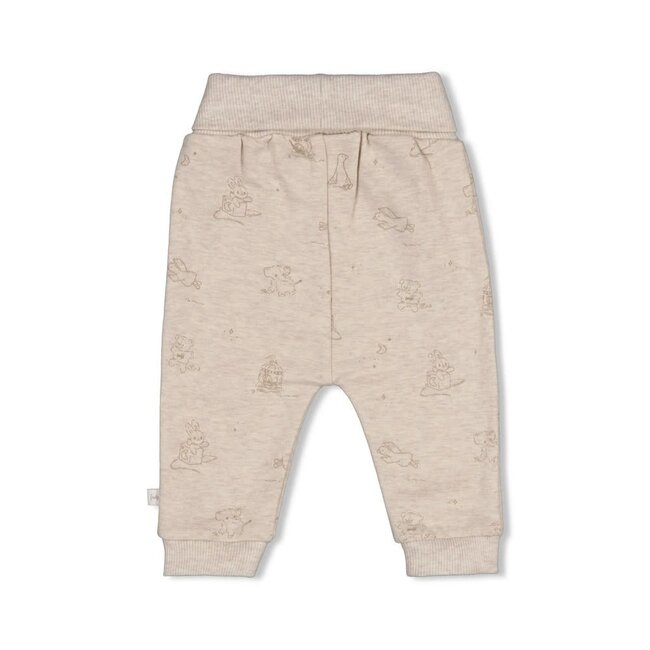 Feetje - Broek AOP Taupe Melange - The Cuddle Company