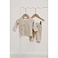 Feetje - Overslagshirt Velours Rib Taupe Melange - The Cuddle Company