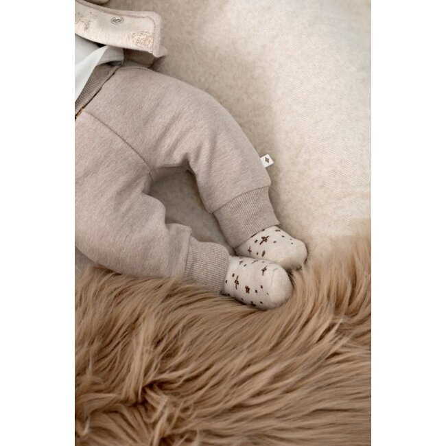 Feetje - Sokken Offwhite Melange - The Cuddle Company